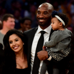 Kobe Bryant y su familia