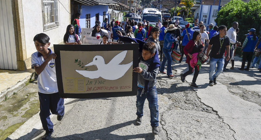 Niños en Caldono, Cauca