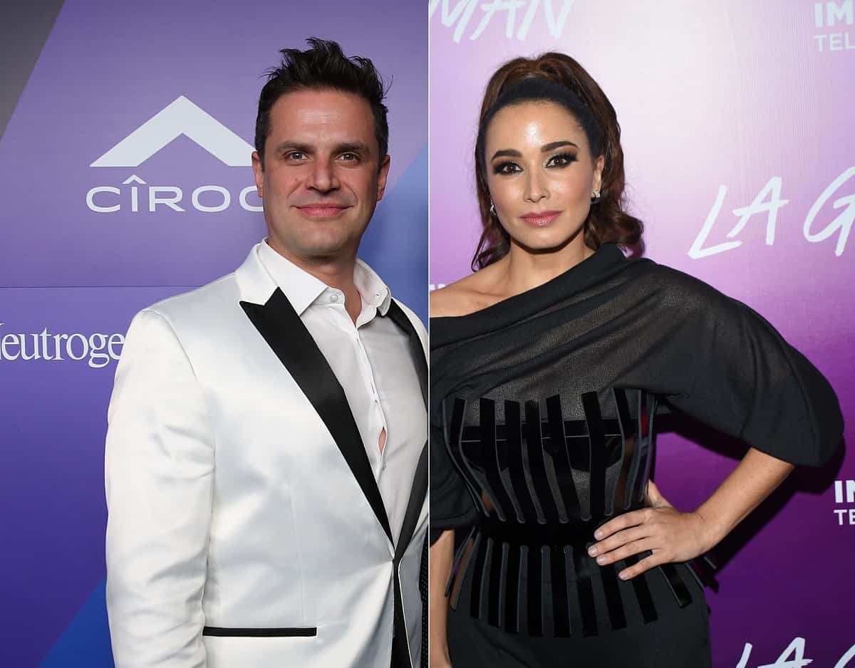 Mark Tacher y Majida Issa, actores.