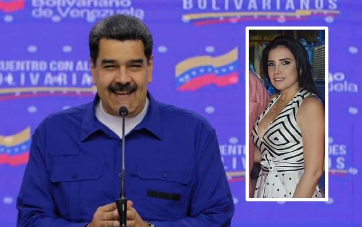 Nicolás Maduro y Aída Merlano
