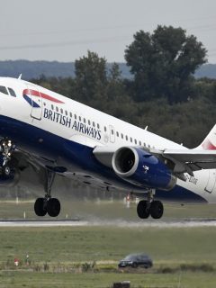 Avión de British Airways