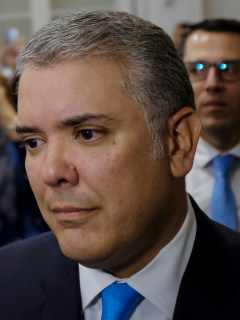 Aída Merlano e Iván Duque