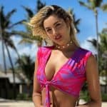 Melina Ramírez, presentadora.