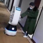 Robot entrega comida