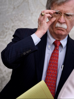 Donald Trump y John Bolton