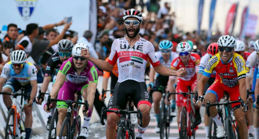 Fernando Gaviria en la Vuelta a San Juan 2020