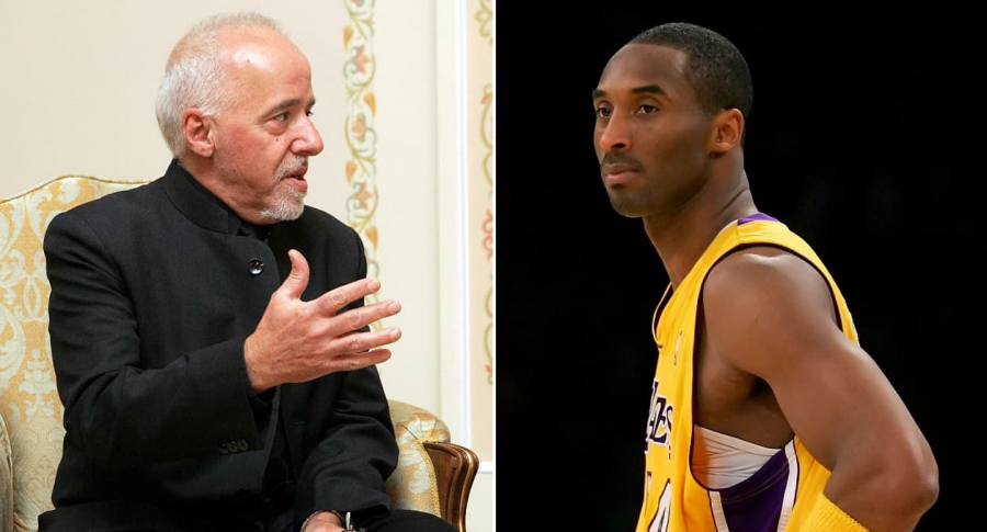 Paulo Coelho, escritor, y Kobe Bryant, basquetbolista.