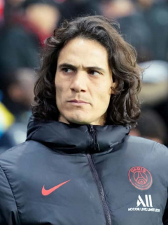 Edison Cavani, jugador del PSG.