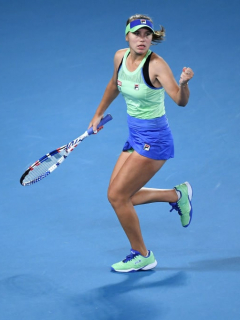 Sofía Kenin, campeona del Abierto de Australia 2020