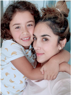 Salomé Rodríguez, Daniela Ospina y Shakira