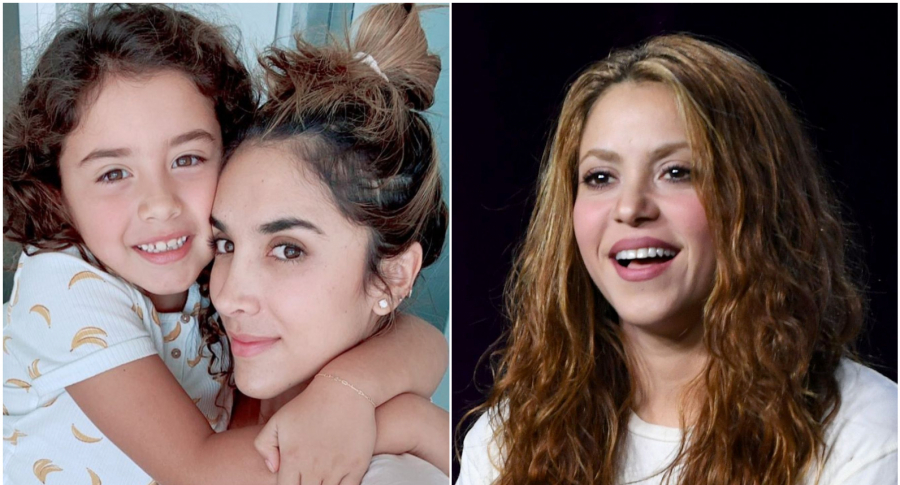 Salomé Rodríguez, Daniela Ospina y Shakira