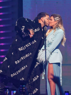 Karol G y Anuel AA.