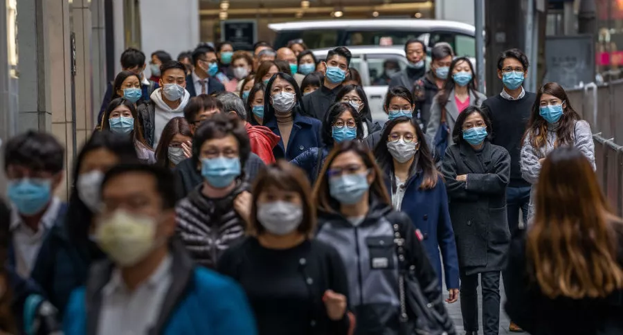 Hong Kong, durante epidemia de coronavirus