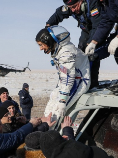 Astronauta Christina Koch, récord de una astronauta mujer en el espacio