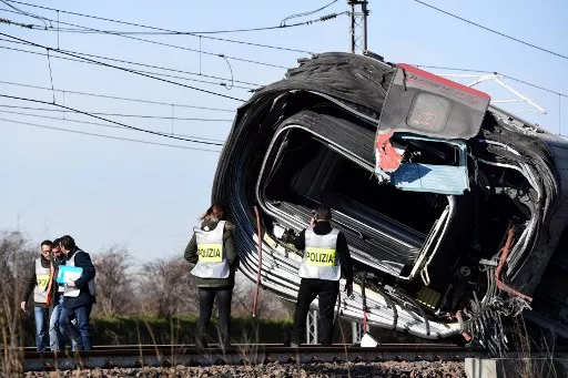 Accidente tren Italia