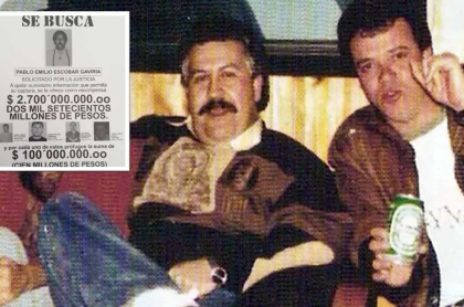 Alias 'Popeye' y Pablo Escobar.