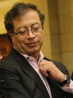 Gustavo Petro y Daniel Coronell
