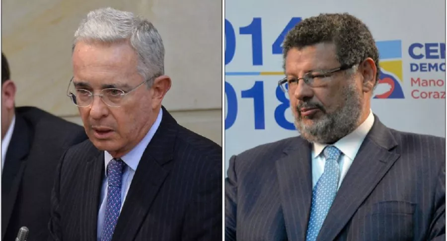 Álvaro Uribe y Jaime Granados