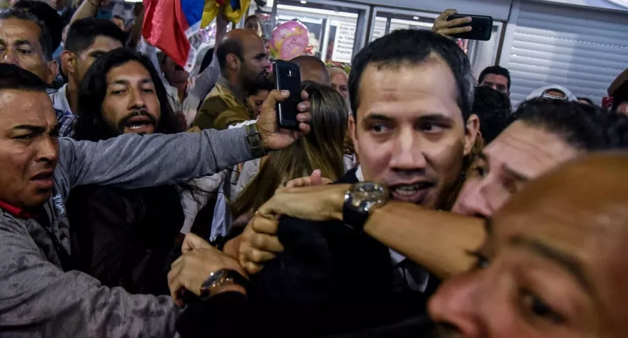 Regreso de Juan Guaidó a Venezuela