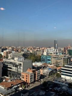 Contaminación en Bogotá