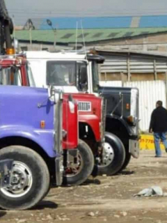 Paro de camioneros