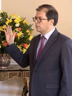 Posesión de Francisco Barbosa como fiscal general de la Nación