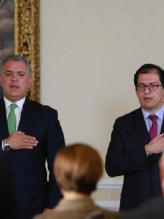 Posesión del fiscal Barbosa