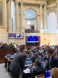 Plenaria del Senado.