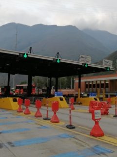 Peaje a cargo de Coviandina.