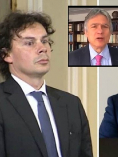 Collage: Hassan Nassar, Ramiro Bejarano e Iván Duque