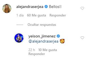 Instagram Yeison Jiménez.