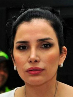 Aída Merlano y Juan Guaidó