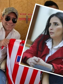Alejando Char y Aída Merlano