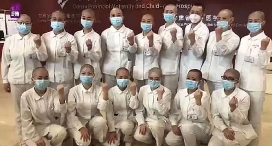 Enfermeras en China