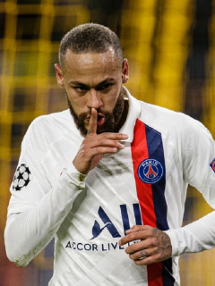 Neymar contra Borussia Dortmund