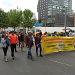 Marchas de Fecode en Bogotá