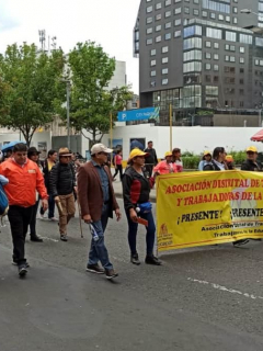 Marchas de Fecode en Bogotá