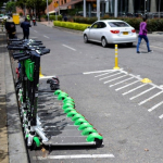 Patinetas eléctricas en Bogtá