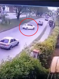 Accidente de tránsito en el que conducía mujer embriagada