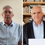 Álvaro Uribe y Ernesto Samper