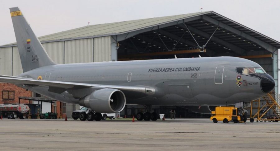 Avión KC-767 Júpiter de la Fuerza Aérea