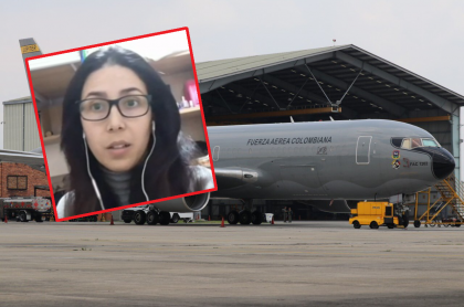 Avión KC-767 Júpiter de la Fuerza Aérea.