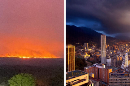 Serranía de La Macarena en llamas / Imagen de referencia de Bogotá
