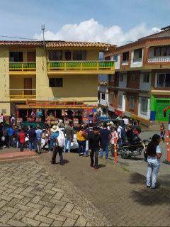 Desplazados en Ituango