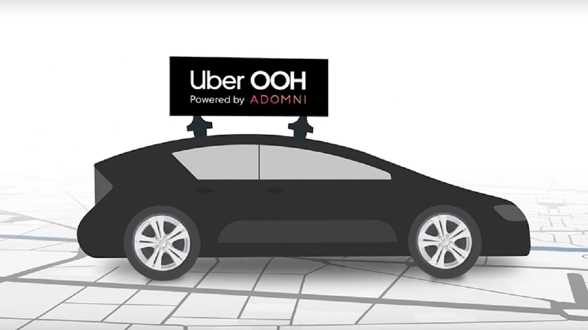 Uber lanza servicio de publicidad en el techo de sus vehículos