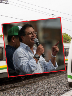 Gustavo Petro y metro de Medellín