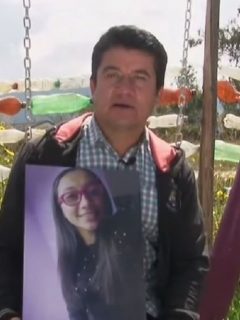 Niña muerta en accidente