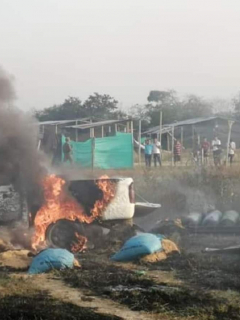 Explosión en Saravena