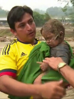 Rescatan bebé de 8 meses
