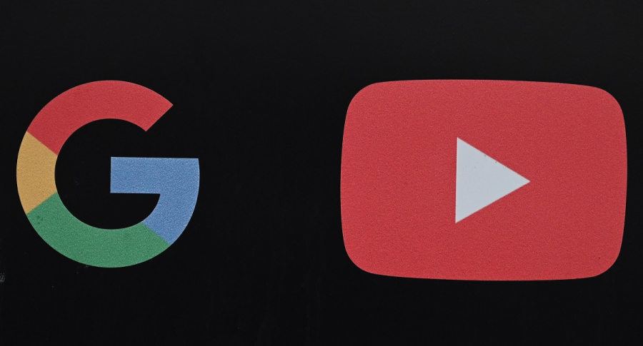 Logos de Google y YouTube